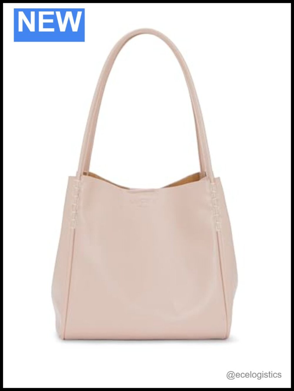 Lucky Brand Juny Satchel Faux Leather Magnetic Closure Shoulder Bag